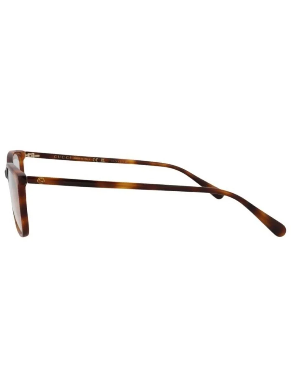 New Gucci Womens Square/Rectangle Havana Havana Transparent Fashion Designer Eye